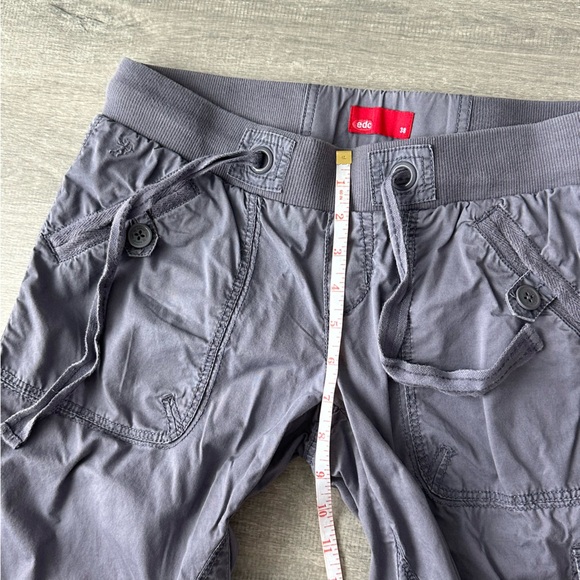 Y2K edc purple low rise cargo capris - Picture 7 of 9